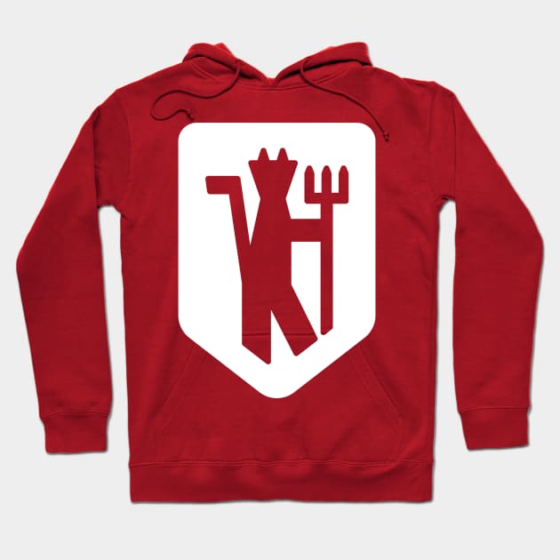 Man devil united Hoodie by bhyjr